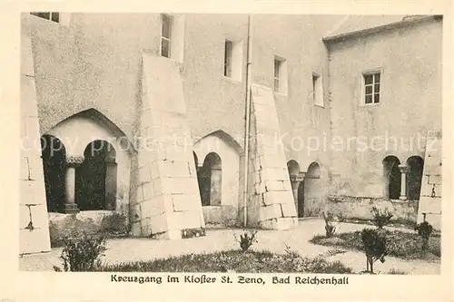 Bad_Reichenhall Kreuzgang im Kloster St Zeno Bad_Reichenhall