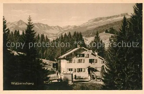 Walserschanz_Kleinwalsertal Panorama Walserschanz