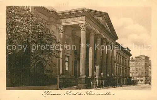 Hannover Portal des Residenzschlosses Hannover