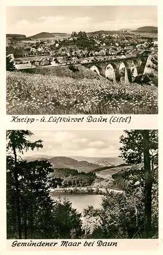 Daun_Eifel Landschaftspanorama Viadukt Gemuendener Maar Daun_Eifel