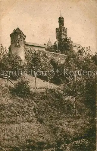 Braubach_Rhein Marksburg Braubach Rhein