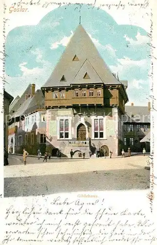 Goslar Gildehaus Kaiserworth Historisches Gebaeude Altstadt Goslar