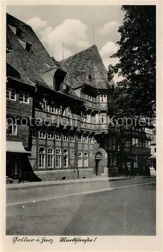 Goslar Marktstrasse Altstadt Goslar