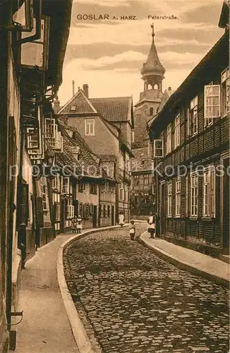 Goslar Peterstrasse Altstadt Goslar