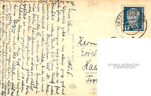 Waltershausen_Gotha Marktplatz Kirche Nikolaustor Thueringer Waldbahn Rathaus Landschaftspanorama Kraeuterwiese Waldteich Schloss Tenneberg Waltershausen Gotha