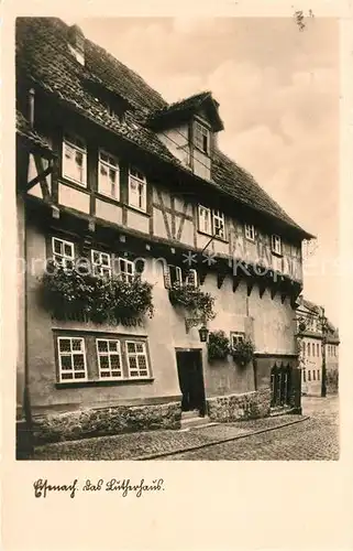 Eisenach_Thueringen Lutherhaus Historisches Gebaeude Fachwerkhaus Eisenach Thueringen