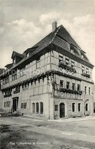 Eisenach_Thueringen Lutherhaus Historisches Gebaeude Fachwerkhaus Eisenach Thueringen