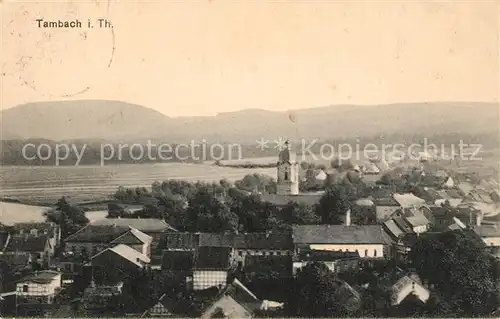 Tambach Dietharz Stadtpanorama Tambach Dietharz