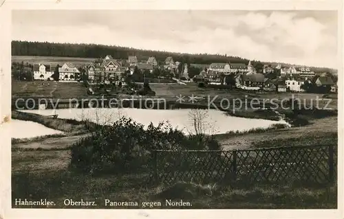 Hahnenklee Bockswiese_Harz Panorama gegen Norden Hahnenklee Bockswiese
