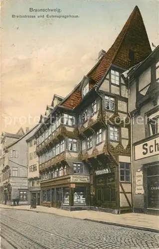 Braunschweig Breitestrasse Eulenspiegelhaus Altstadt Braunschweig
