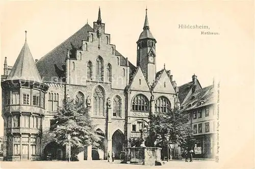 Hildesheim Rathaus Brunnen Hildesheim