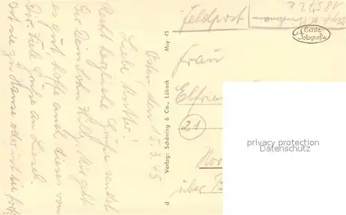 Misdroy_Ostseebad_Westpommern Panorama Blick vom Kaffeeberg zum Strand Misdroy_Ostseebad