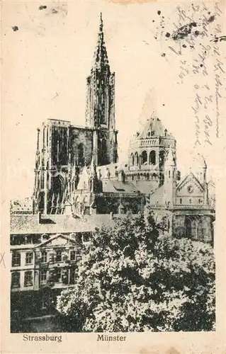 Strassburg_Elsass Muenster Strassburg Elsass