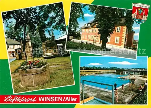 AK / Ansichtskarte Winsen_Aller Freibad Park Winsen_Aller