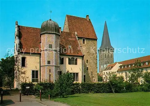 AK / Ansichtskarte Osnabrueck Ledenhof Katharinenkirche Osnabrueck