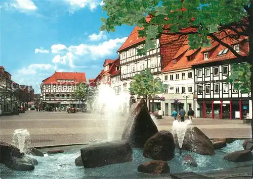 AK / Ansichtskarte Osterode_Harz Kornmarkt Osterode_Harz