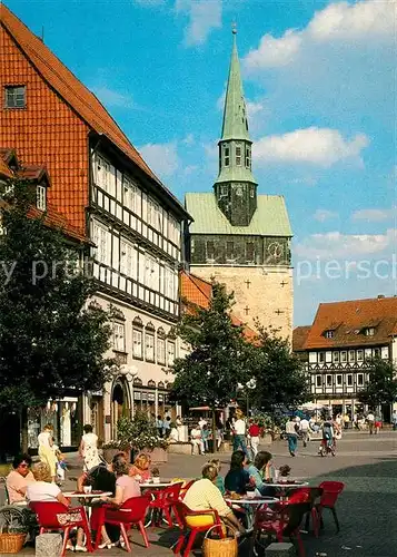 AK / Ansichtskarte Osterode_Harz Kornmarkt Kirche Osterode_Harz