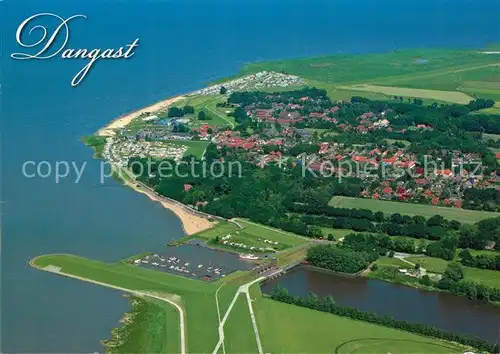 AK / Ansichtskarte Dangast_Nordseebad Fliegeraufnahme Dangast_Nordseebad