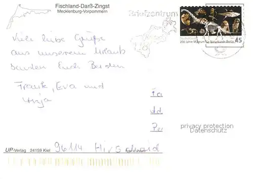 AK / Ansichtskarte Darss_Zingst Darsser Ort Born Wieck Zingst Prerow Fliegeraufnahmen Darss_Zingst