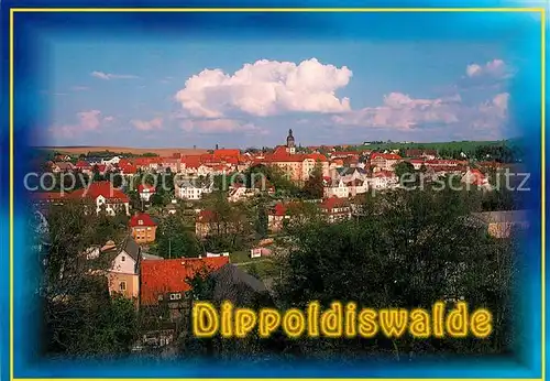 AK / Ansichtskarte Dippoldiswalde_Osterzgebirge Panorama Dippoldiswalde