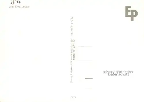 AK / Ansichtskarte Ehra Lessien Kirche Scheune Ehra Lessien