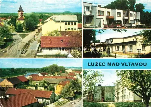 AK / Ansichtskarte Luzec Celkovy pohled Radova zastavba Kulturni dum Sidliste Luzec