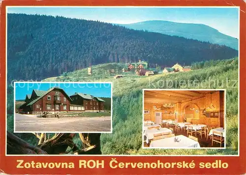 AK / Ansichtskarte Cervenohorske_Sedlo Zotavovna ROH Odborarska zotavovna ve vyhodne polozenem rekracnim 