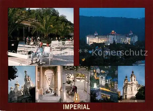 AK / Ansichtskarte Karlovy_Vary Kur Hotel Imperial Details Karlovy Vary