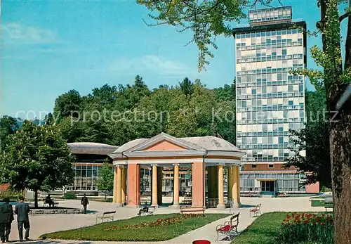 AK / Ansichtskarte Rogaska_Slatina Park Hochhaus Rogaska_Slatina