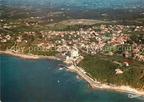 AK / Ansichtskarte Guethary Fliegeraufnahme Guethary