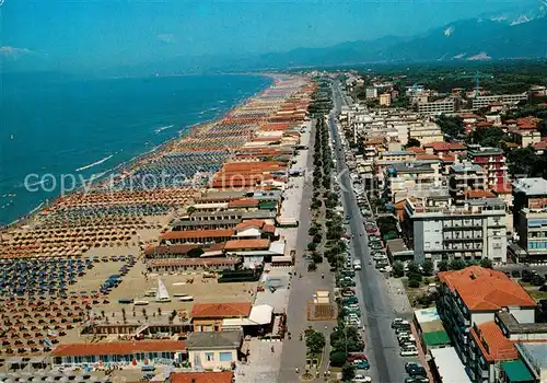 AK / Ansichtskarte Lido_di_Camaiore Panorama dall aereo Lido_di_Camaiore