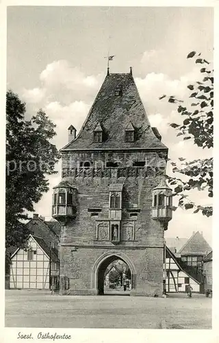 AK / Ansichtskarte Soest_Arnsberg Osthofentor Soest_Arnsberg