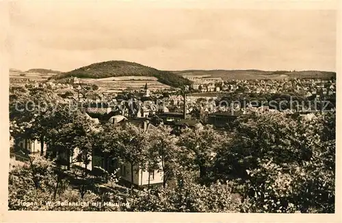 AK / Ansichtskarte Siegen_Westfalen Panorama Haeusling Siegen_Westfalen