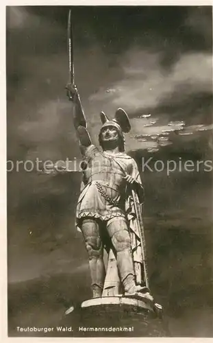 AK / Ansichtskarte Teutoburgerwald Hermannsdenkmal Teutoburgerwald