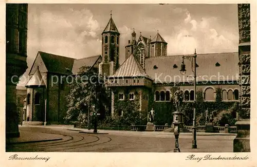 AK / Ansichtskarte Braunschweig Burg Dankwarderode Braunschweig