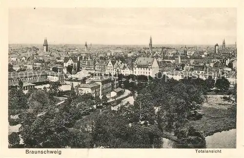 AK / Ansichtskarte Braunschweig Panorama Braunschweig
