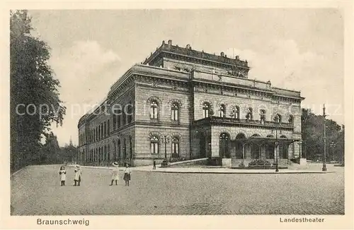 AK / Ansichtskarte Braunschweig Landestheater Braunschweig