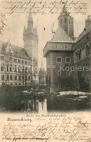 AK / Ansichtskarte Braunschweig Ruhfaeutchenplatz Braunschweig