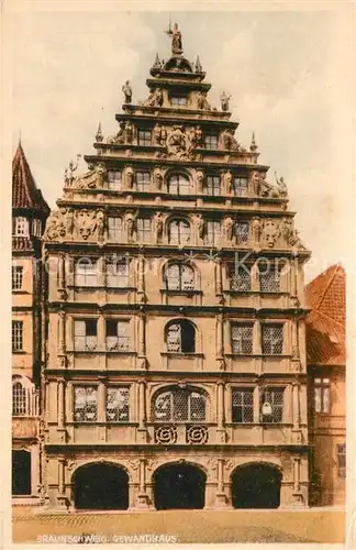 AK / Ansichtskarte Braunschweig Gewandhaus  Braunschweig