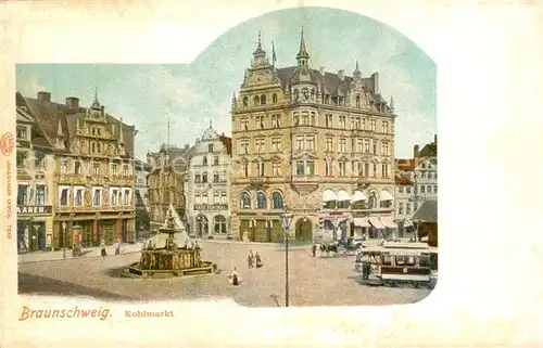 AK / Ansichtskarte Braunschweig Kohlmarkt  Braunschweig