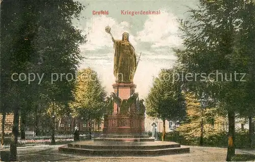 AK / Ansichtskarte Krefeld Kriegerdenkmal Krefeld