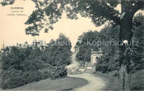 AK / Ansichtskarte Barmen_Wuppertal Ringel Denkmal Barmen Wuppertal