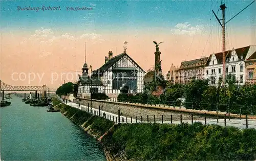 AK / Ansichtskarte Duisburg_Ruhr Schifferboerse Duisburg Ruhr