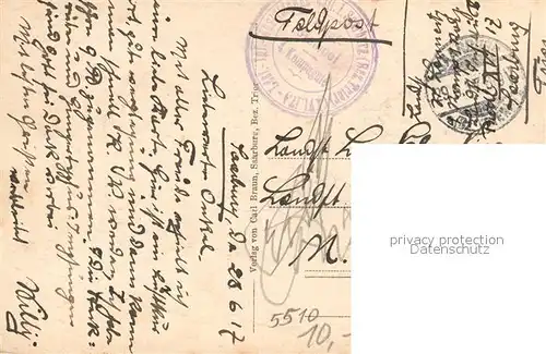 AK / Ansichtskarte Saarburg_Saar Kath Kirche Saarburg Saar