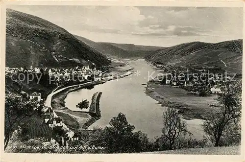 AK / Ansichtskarte Alf_Bullay_Mosel Blick vom Waldfrieden Alf_Bullay_Mosel