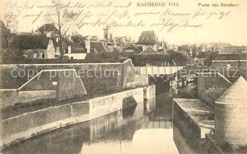 AK / Ansichtskarte Maubeuge_Nord Porte des Bateliers Maubeuge Nord