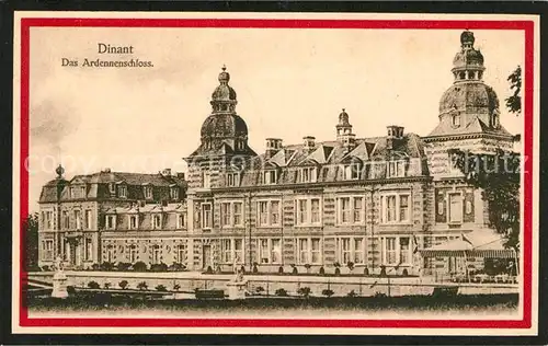 AK / Ansichtskarte Dinant_Wallonie Ardennenschloss Dinant Wallonie