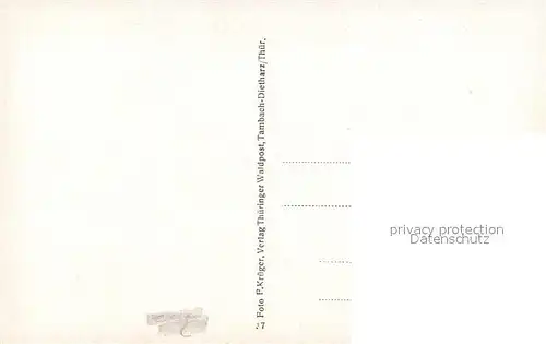 AK / Ansichtskarte Tambach Dietharz Landschaftspanorama Blick von der Georgenthaler Wand Tambach Dietharz