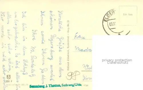 AK / Ansichtskarte Elgersburg Erholungsheim Schloss Elgersburg Hohe Warte Thueringer Wald Elgersburg