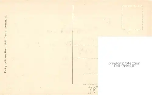 AK / Ansichtskarte Goslar Marktkirche Innenansicht Kanzel Goslar